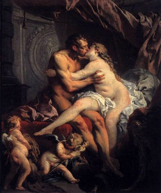 Francois Boucher Hercules and Omphale